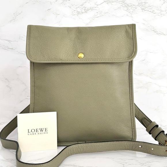 Loewe Handbags - Loewe Shoulder Bag Calf Gray